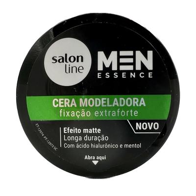 Cera modeladora salon line men essence efeito matte 60g