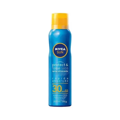 Protetor Solar FPS 30 Nivea Sun Protect & Toque Seco 200ml