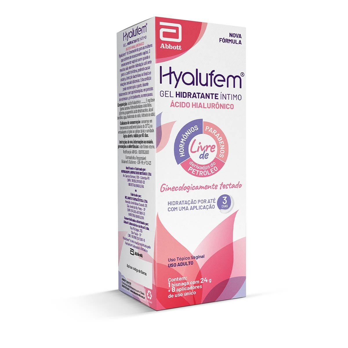 Gel Hidratante Intravaginal 24g - HYALUFEM