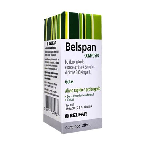 Belspan Belfar Composto Solução De Uso Oral Frasco Com 20Ml