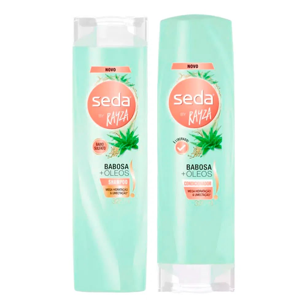 Shampoo Seda Babosa e Óleos by Rayza Frasco 325ml