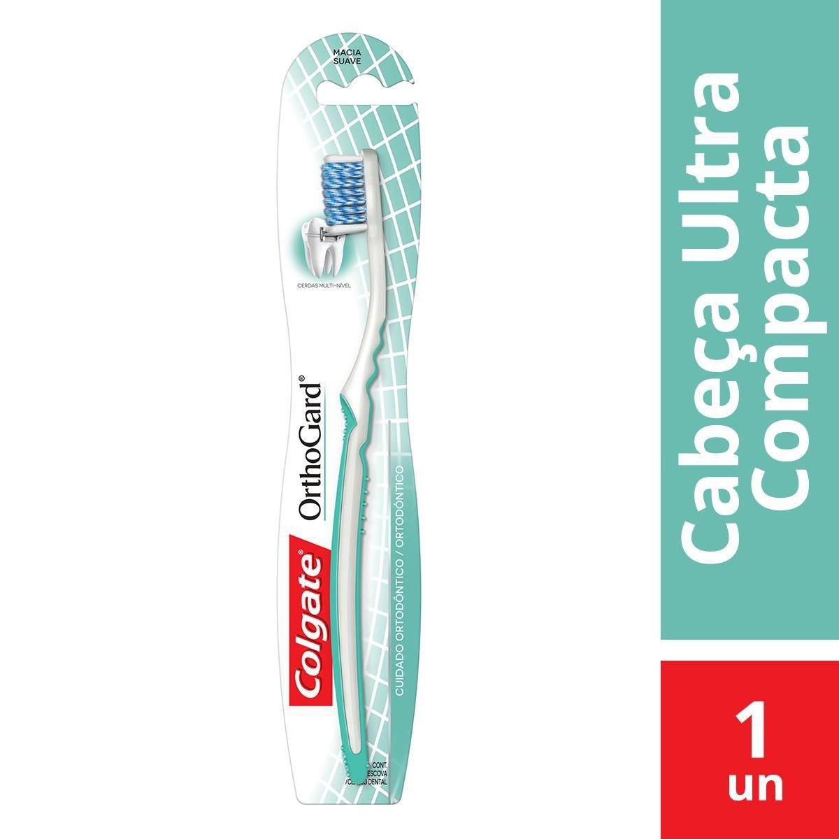 Escova Dental Colgate Orthogard Cabeça Ultra Compacta