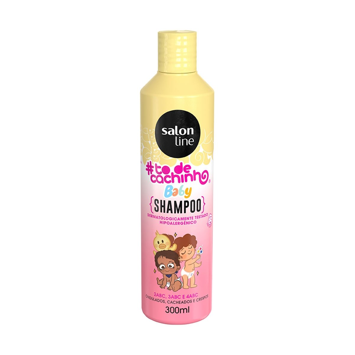 Shampoo Salon Line Baby Tá De Cachinho Embalagem 300Ml