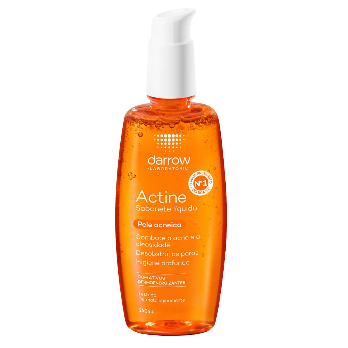 Sabonete Líquido Facial Actine Pele com Acne 240ml