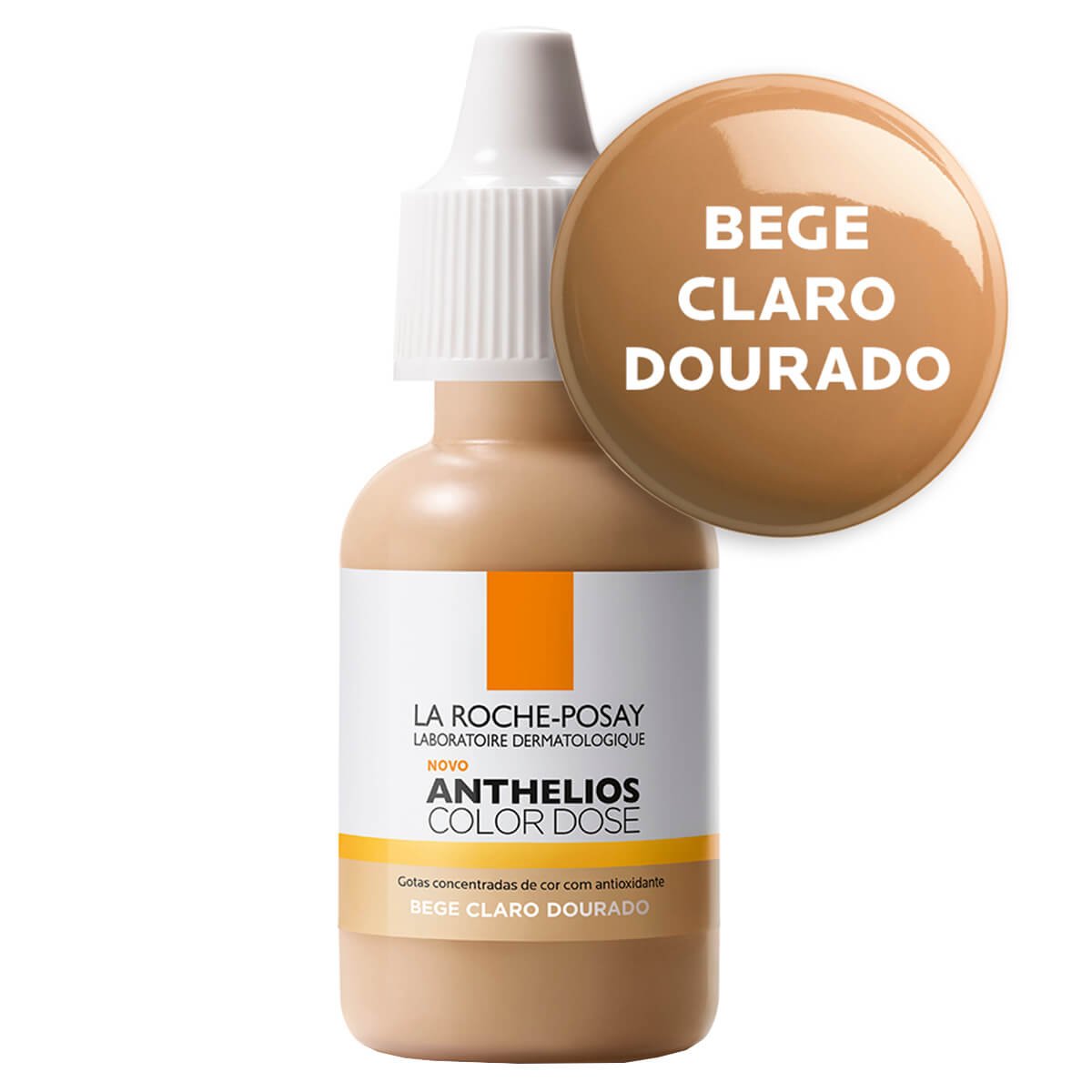 Anthelios Color Dose Bege Claro Dourado 17ml