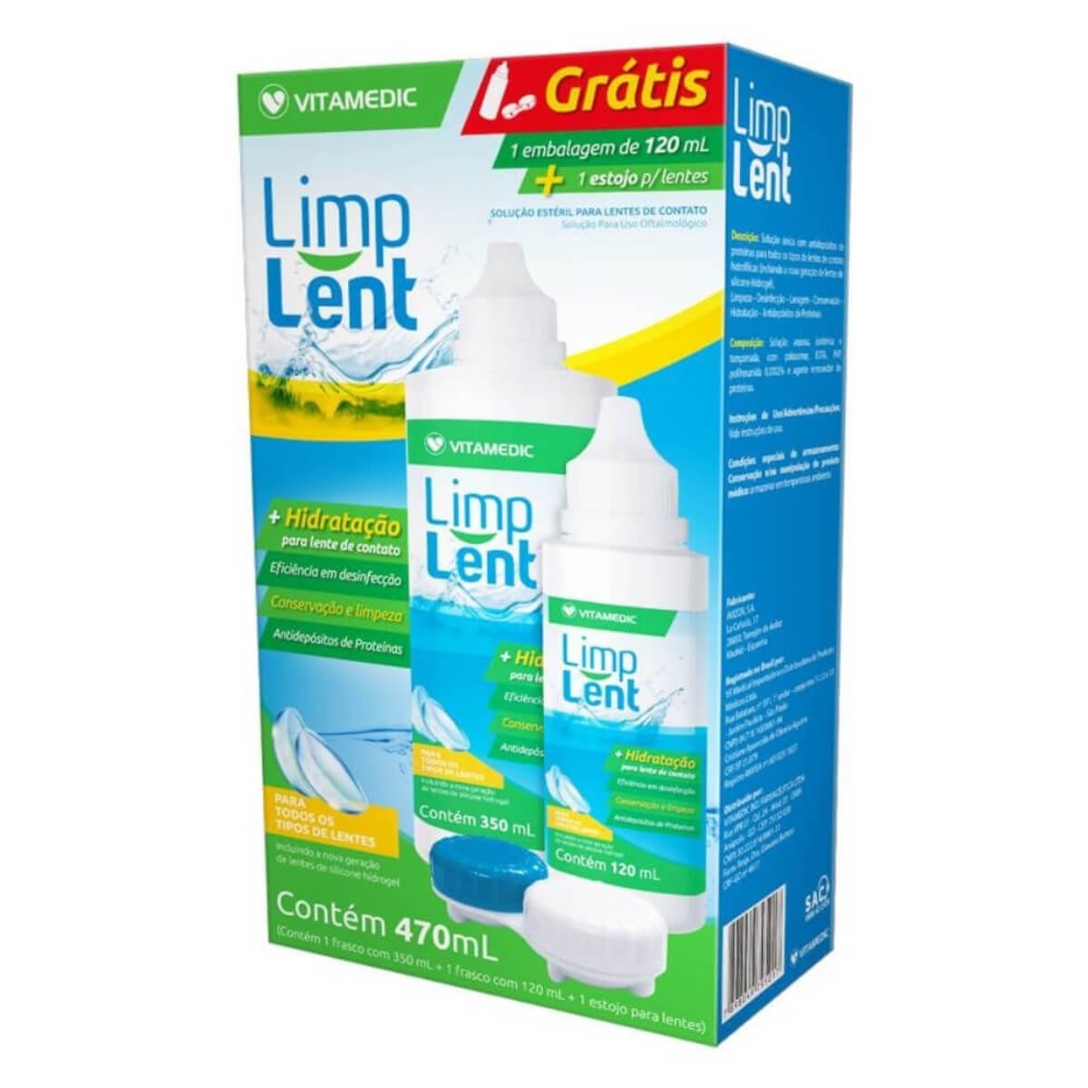 LIMP LENT SOLUCAO 470ML (VTD)