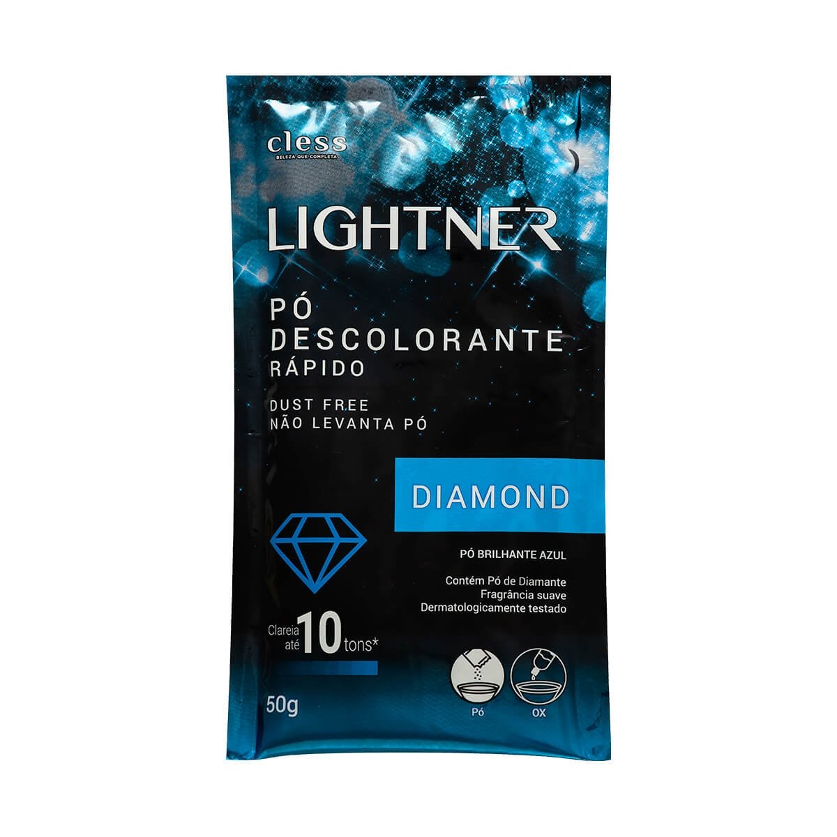 Pó Descolorante Lightner Diamond com 50g