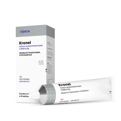 Kronel Ginecol 60g 10 Aplicadores - HEBRON