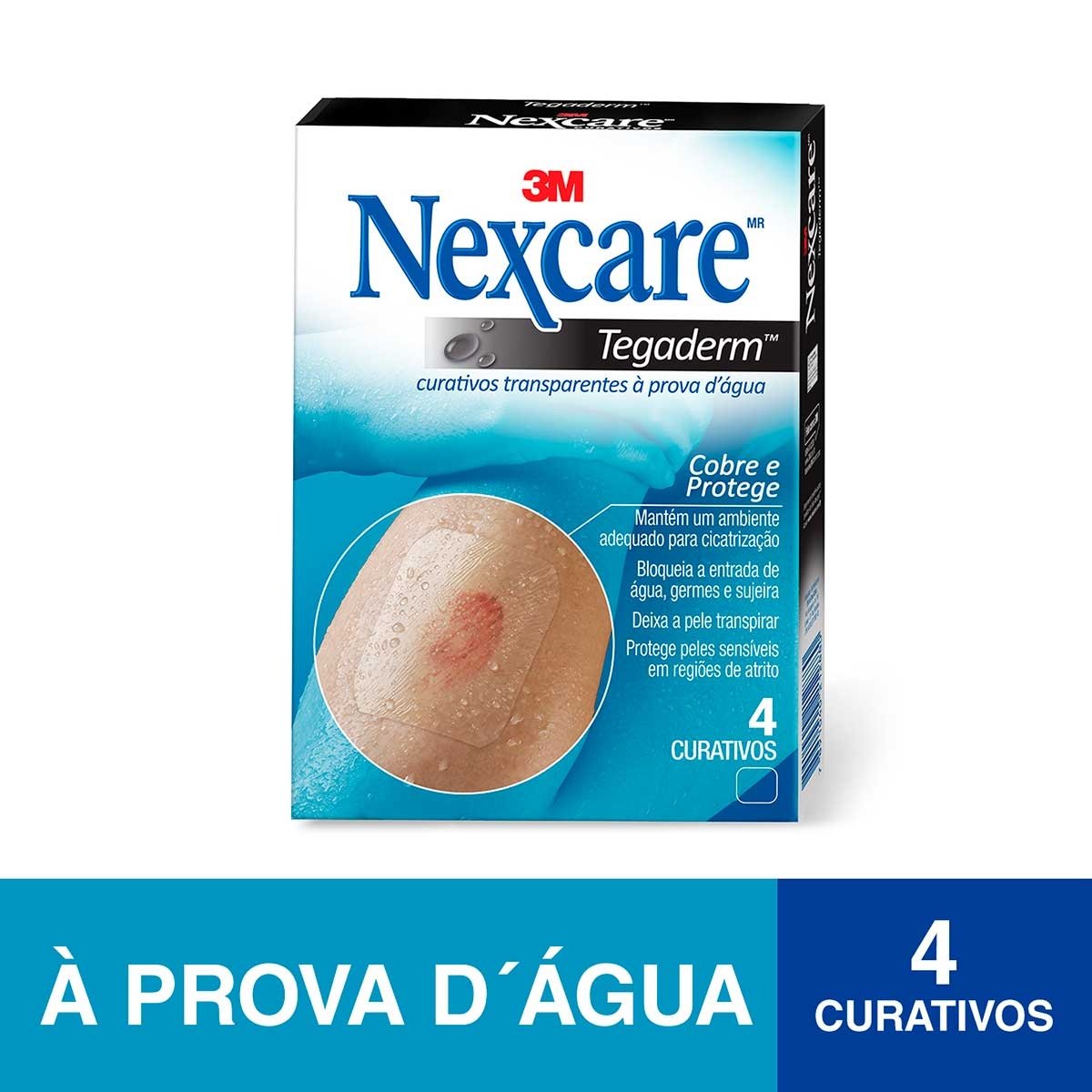 Curativo Nexcare Tegaderm S/Pad 4Unidades
