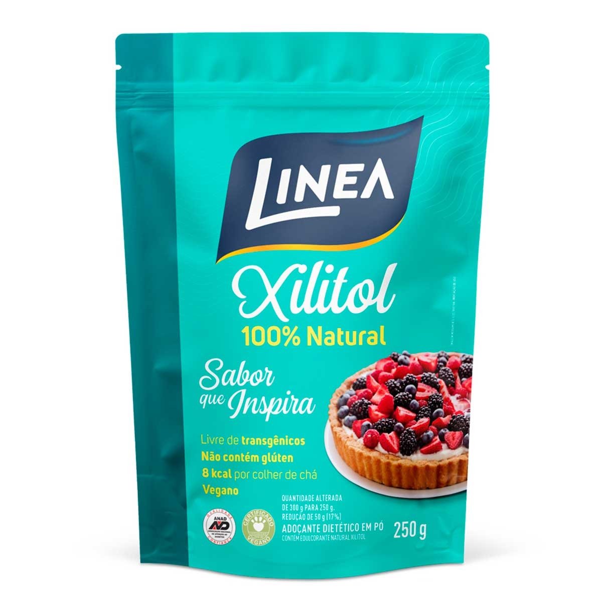 Adoçante Pó Xilitol 250g - LINEA