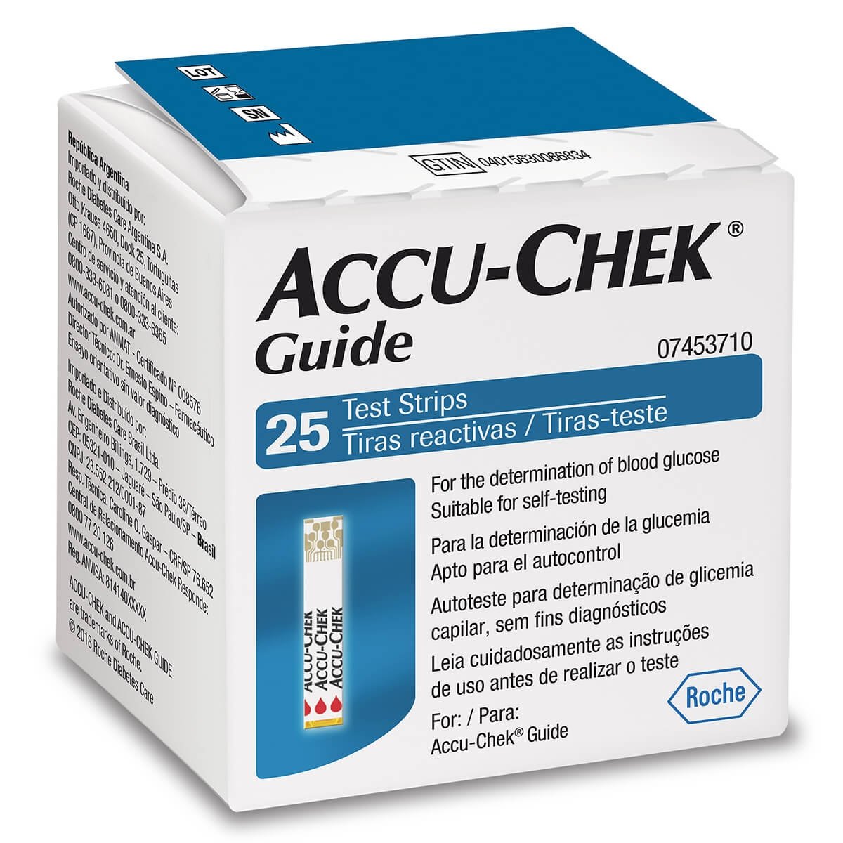 Accu-Chek Guide Test Strip 25 Tiras