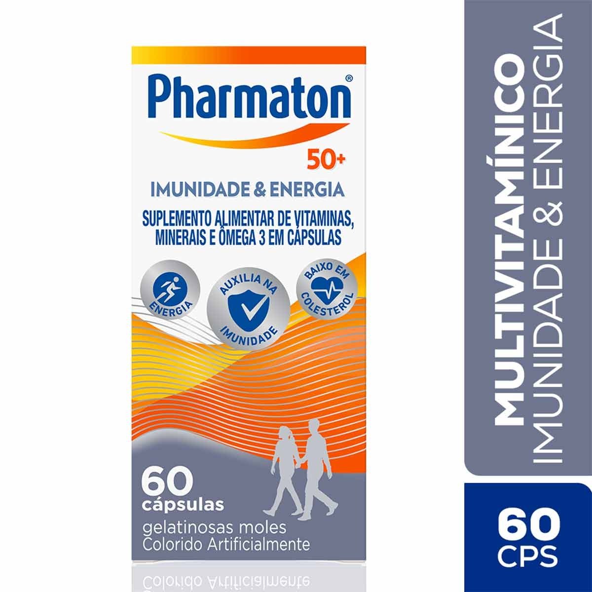 PHARMATON 50 + 60CAPS (SAO)