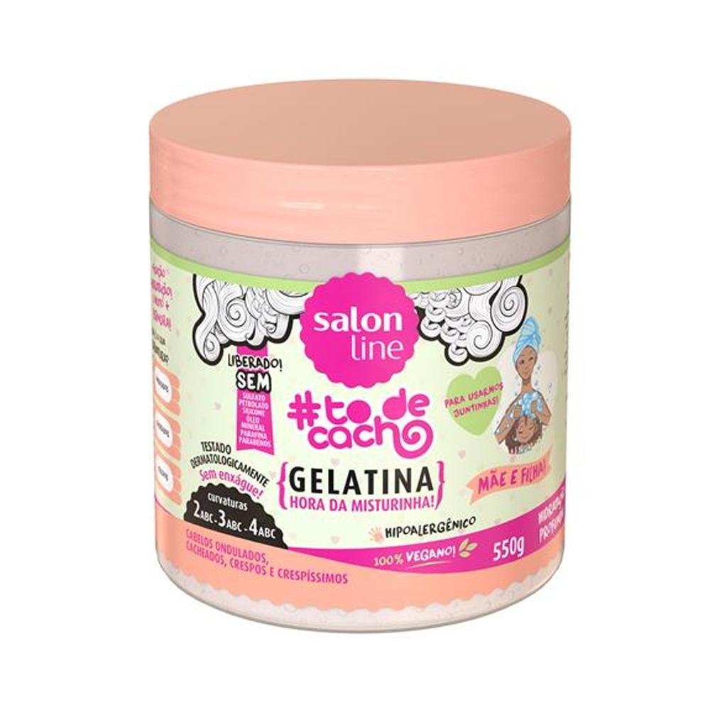 Salon Line Gelatina To De Cacho Mãe E Filha - 500G