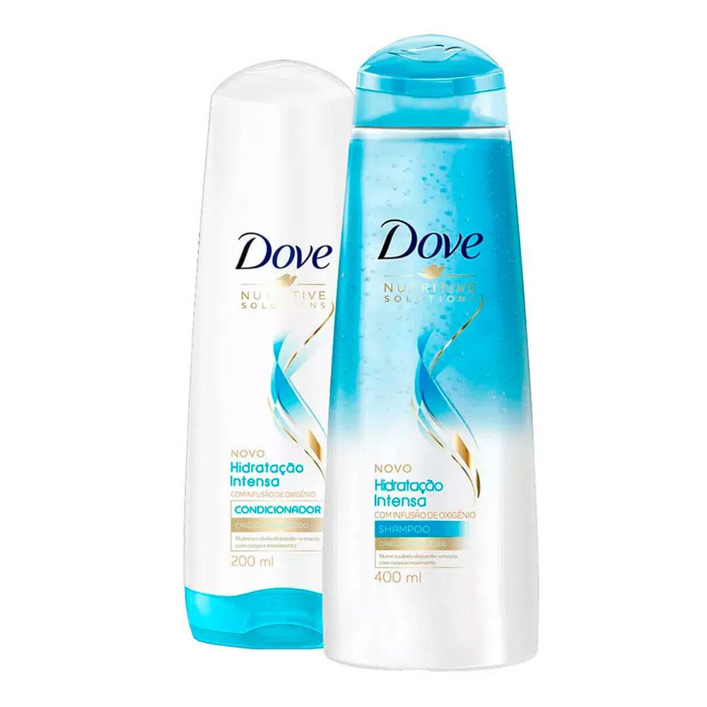 Kit Shampoo+Condicionador Dove Hi In Ox 400+200ml