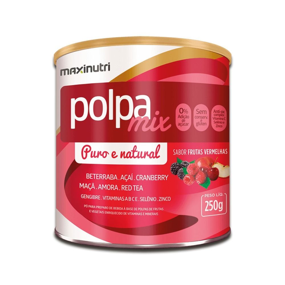 POLPA MIX FRUTAS VERMELHAS 250G (MXN)