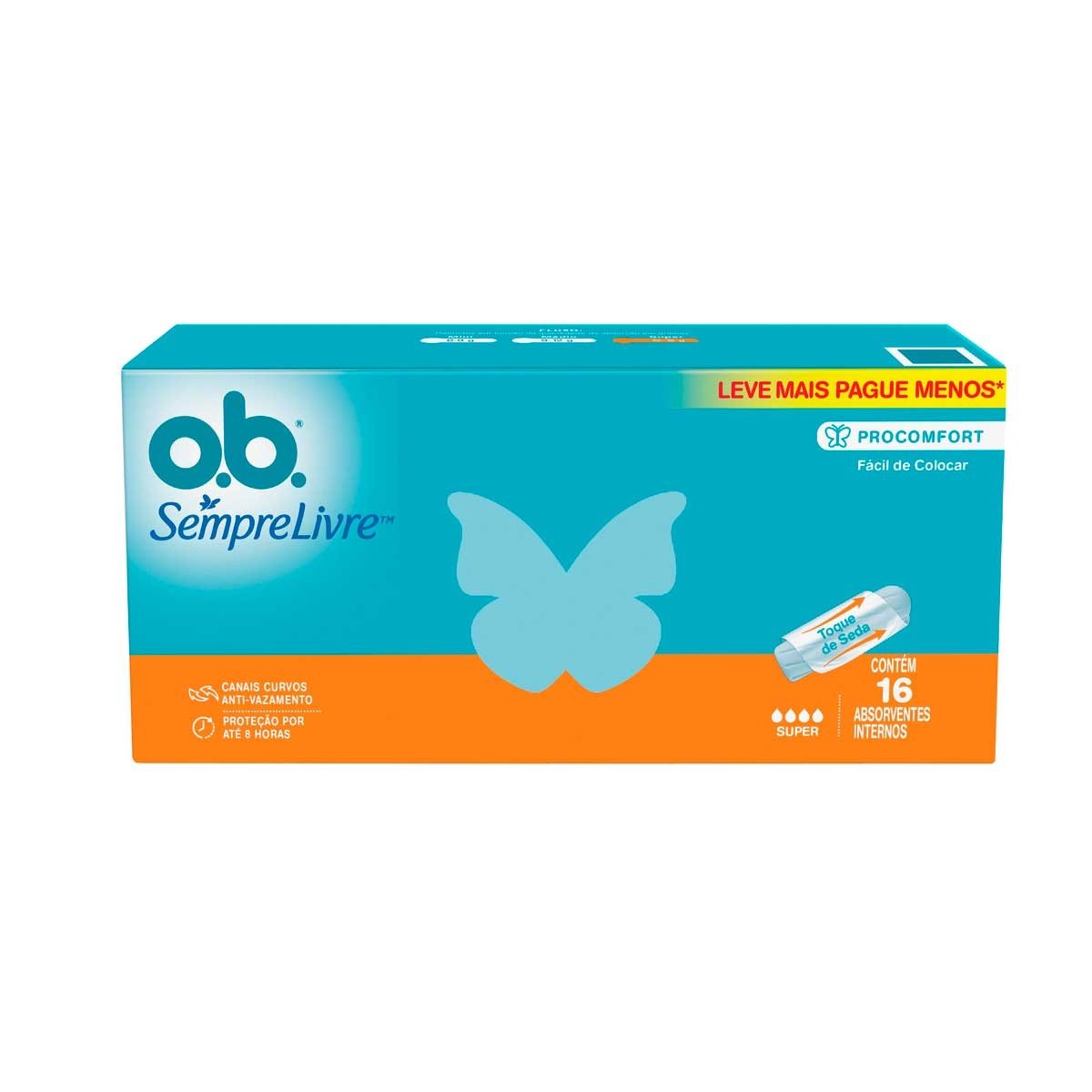 Absorvente Interno OB Superconfort 16 Unidades
