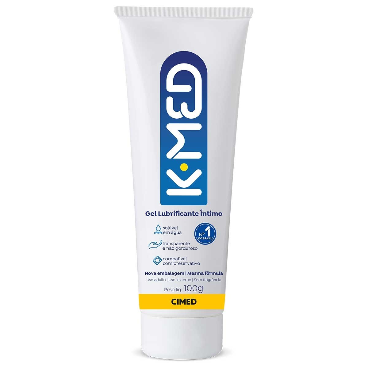 Lubrificante Íntimo Gel K-Med Bisnaga 100g