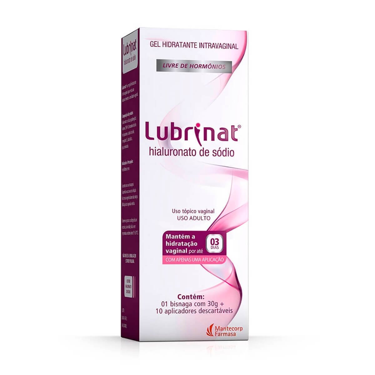 Gel Hidratante Intravaginal Lubrinat com 30g+10 aplicadores