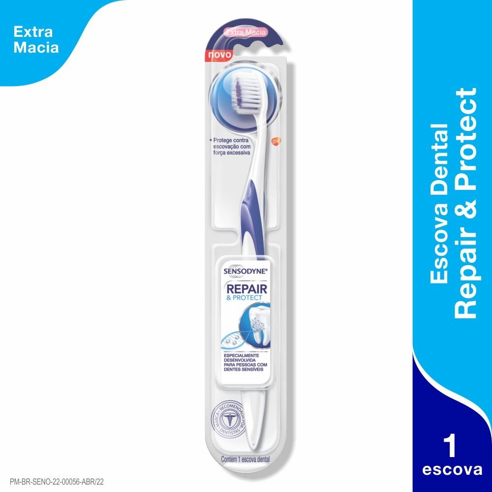 Escova de Dente Sensodyne Repair & Protect