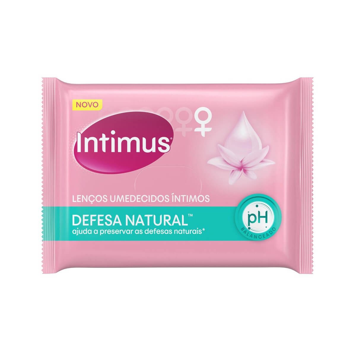 Lenços Umedecidos Intimus Defesas Naturais 16 Unidades