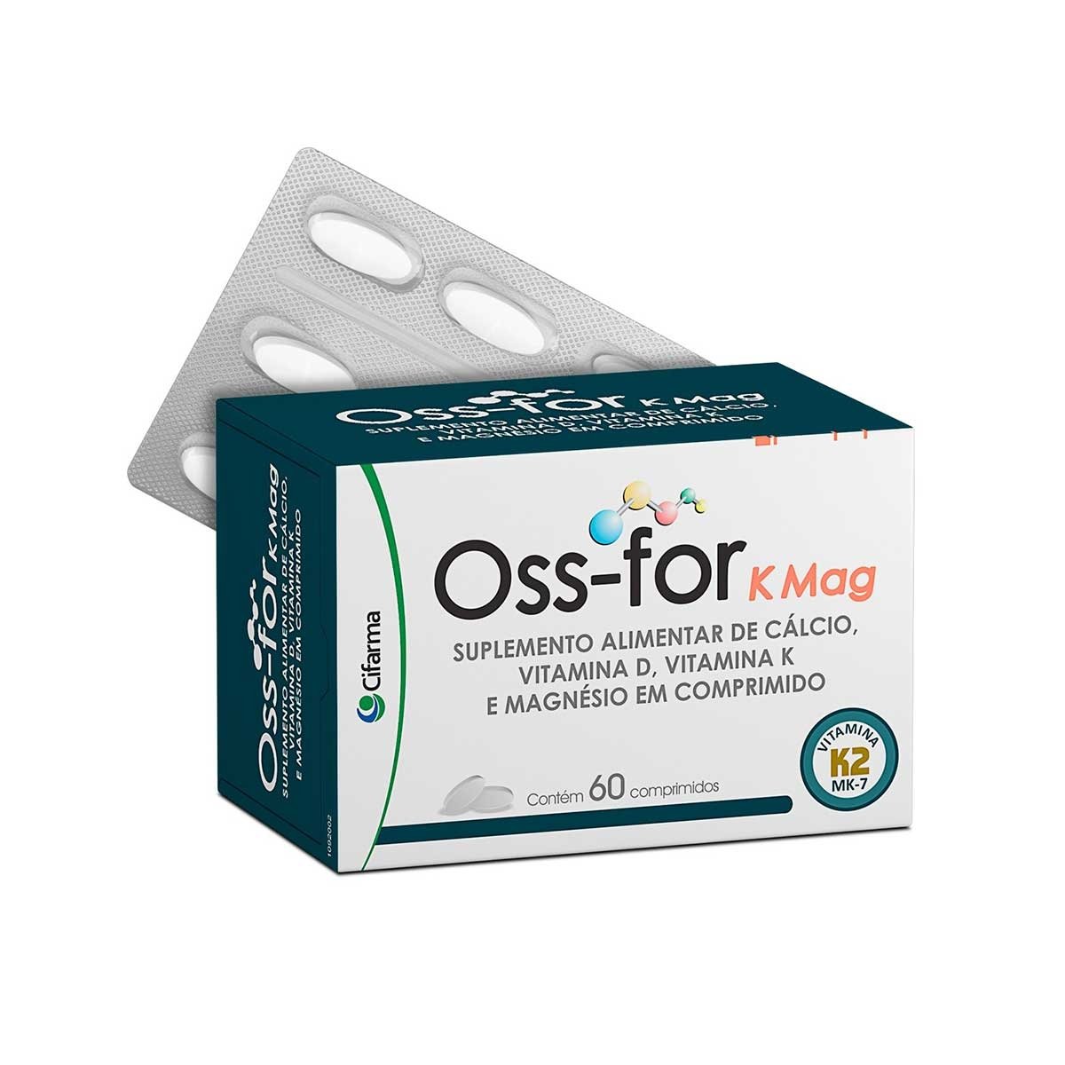 OSS FOR K MAG 60 COMPRIMIDOS (CFE)
