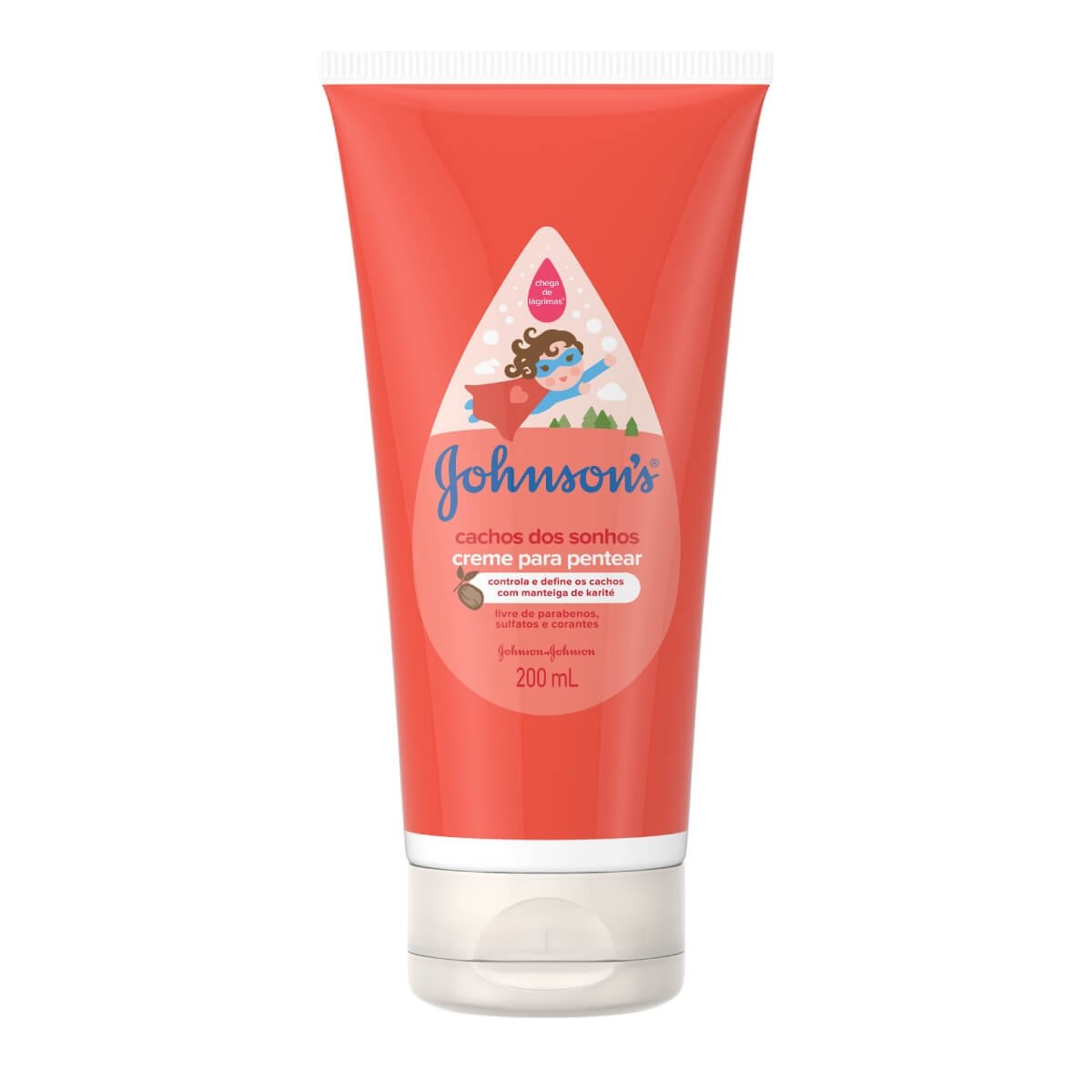 Creme Para Pentear Johnson’S Cachos Dos Sonhos 200ml