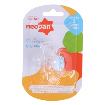 Chupeta Neopan Nº2 Cristal