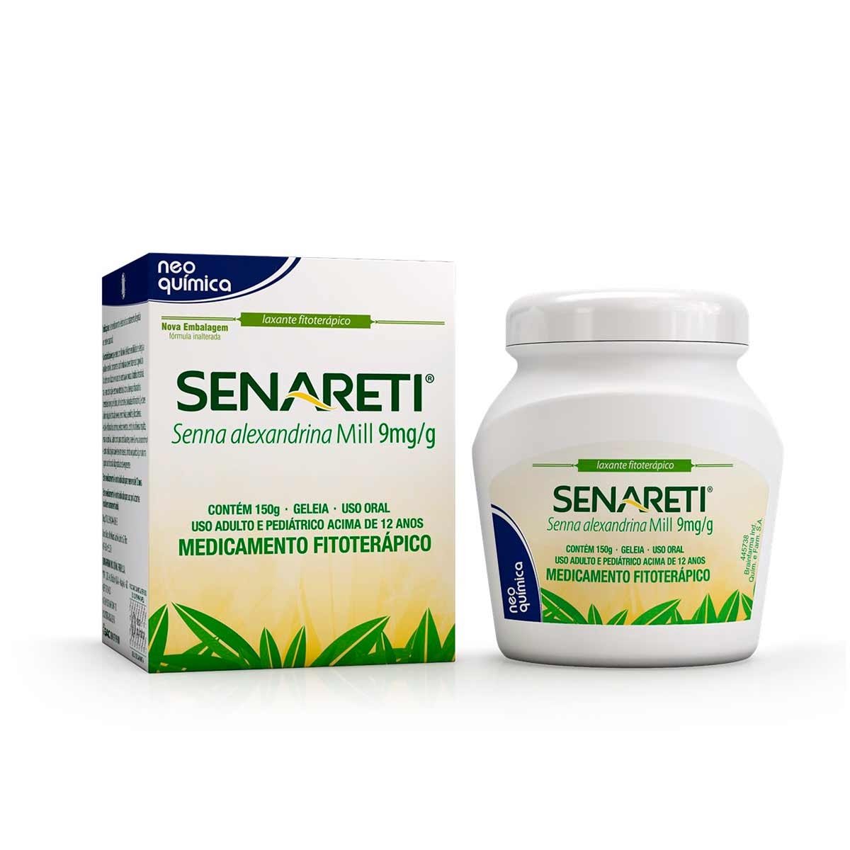 Senareti 9mg/g,  150g de Geleia de Uso Oral - NEO QUÍMICA