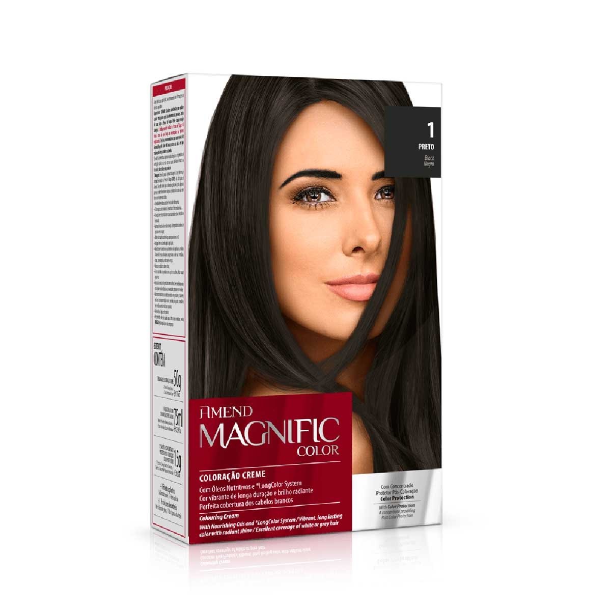 Tintura Amend Magnific Preto 1.0
