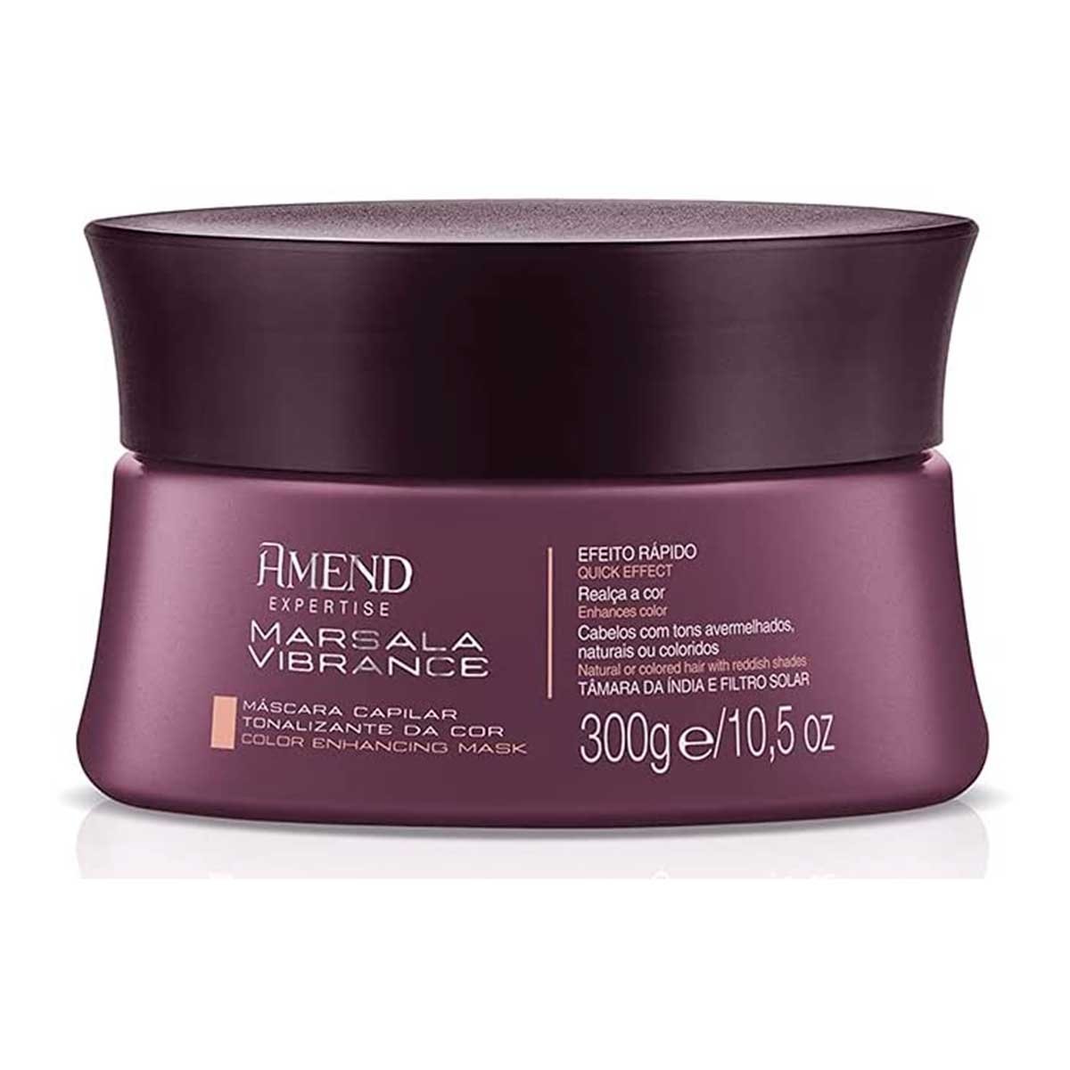 Mascara Amend Realce Da Cor Marsala 300G