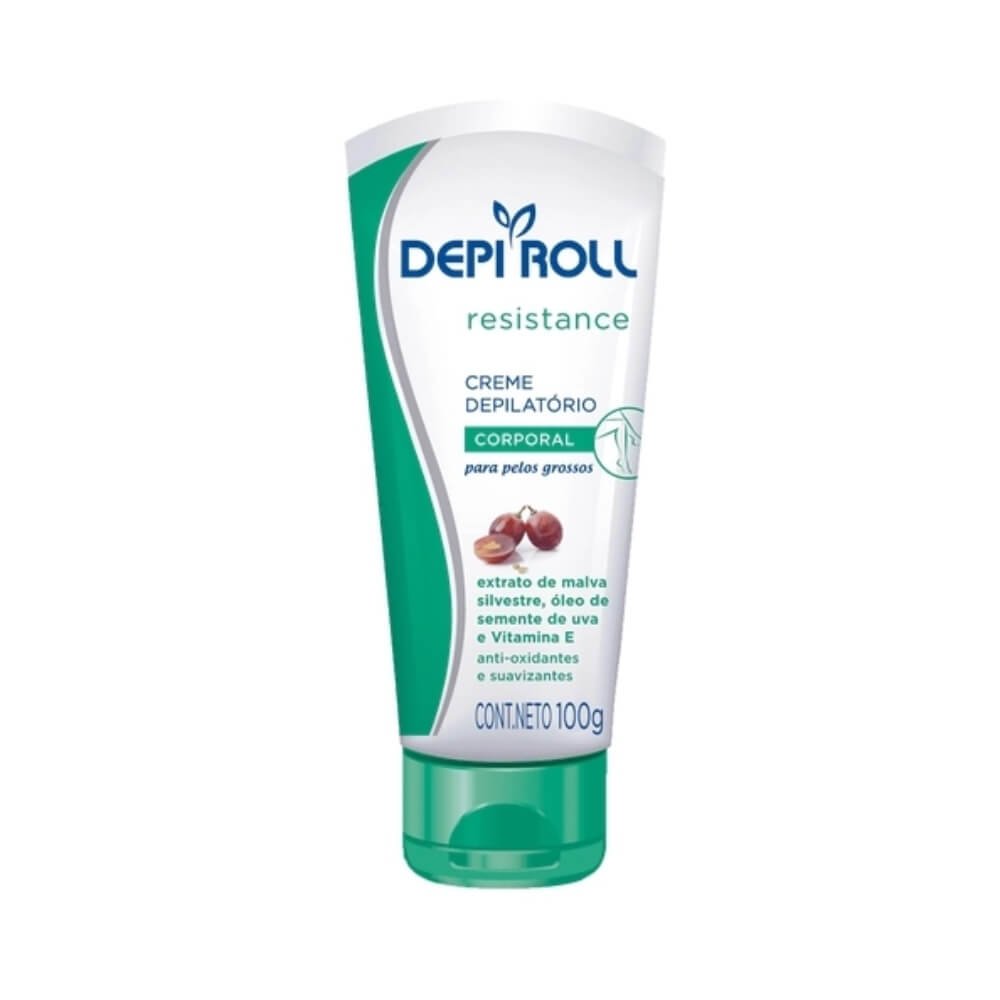 Creme Depilatório Depi Roll Pelos Grossos 100G