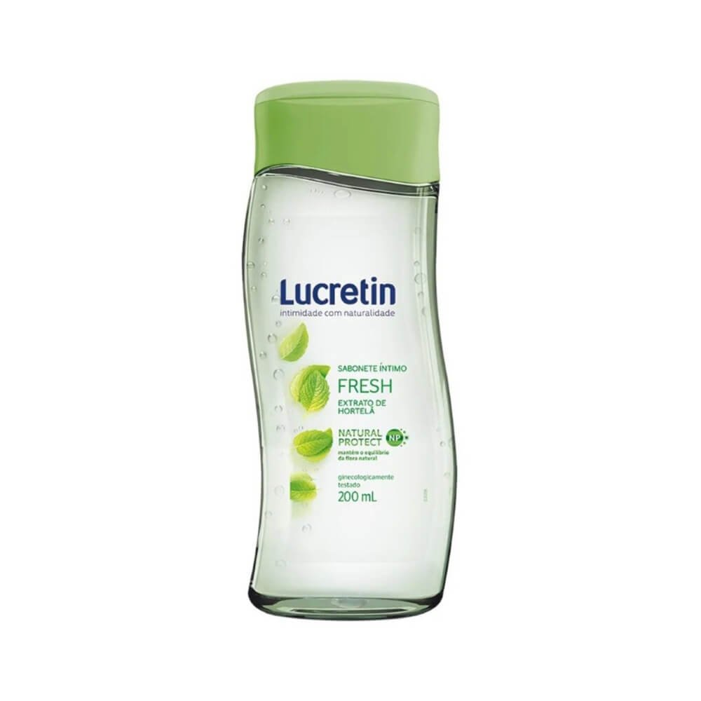 SABONETE LíQUIDO ÍNTIMO LUCRETIN FRESH 200ML