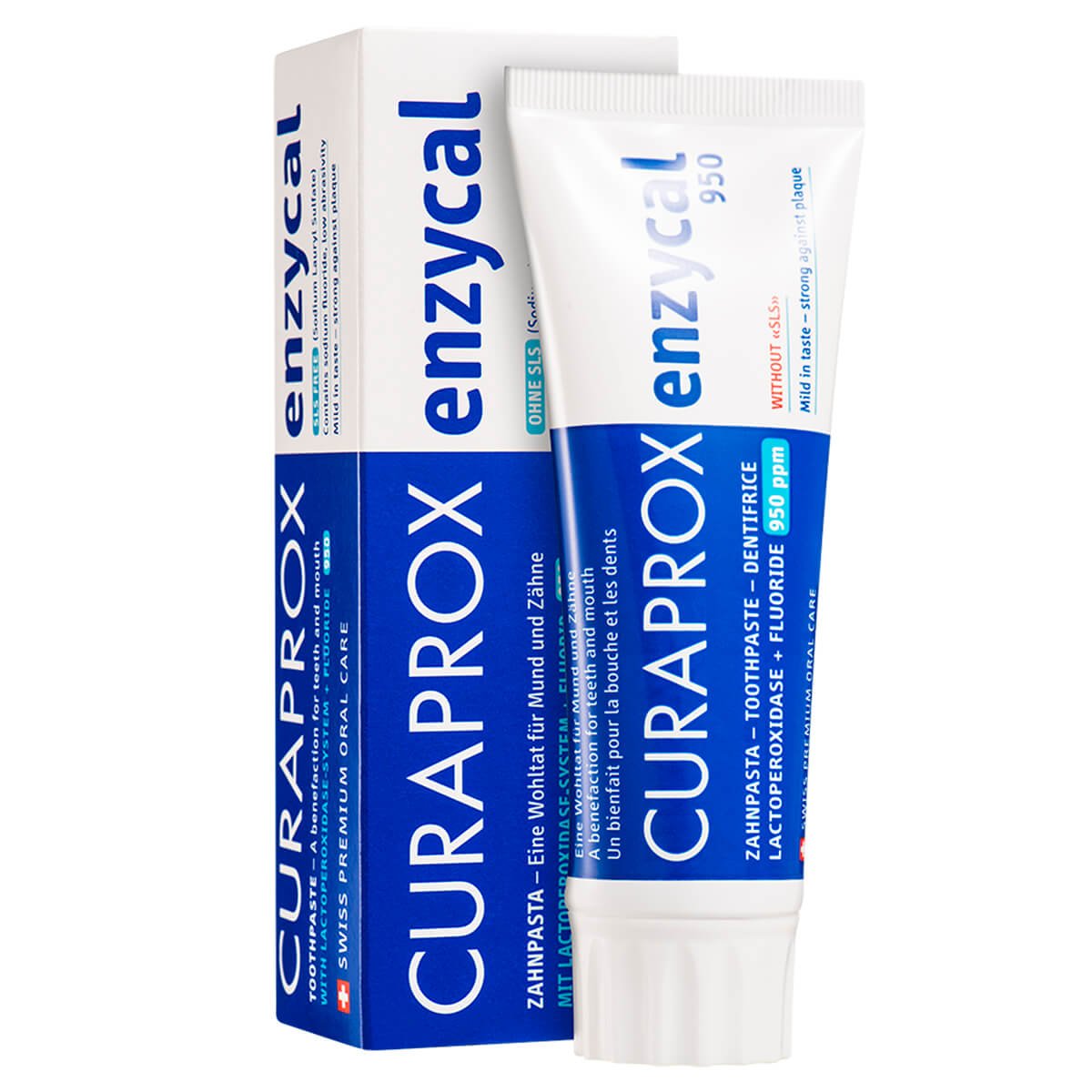 Creme Dental Curaprox Enzycal 950 75ml