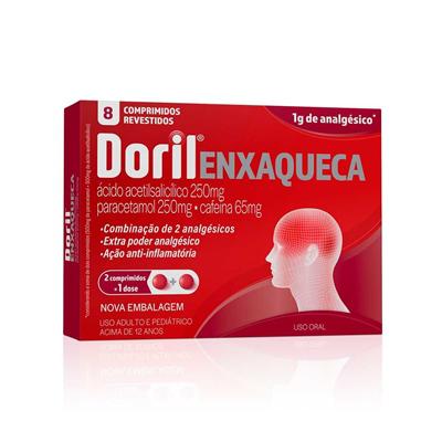 Doril Enxaqueca 8 Comprimidos - HYPERA