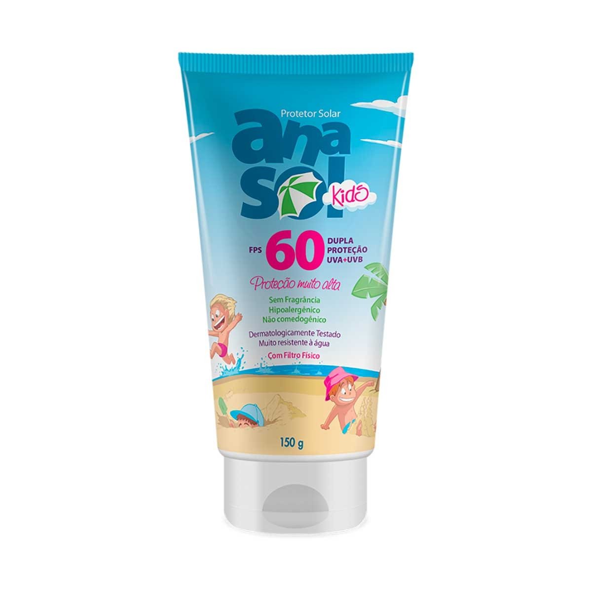 Protetor Solar Anasol Kids Fps60 150G