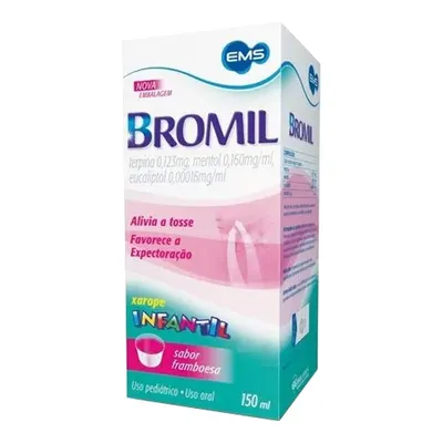 Bromil Xarope Infantil Ems Caixa Contendo Frasco Com 150Ml
