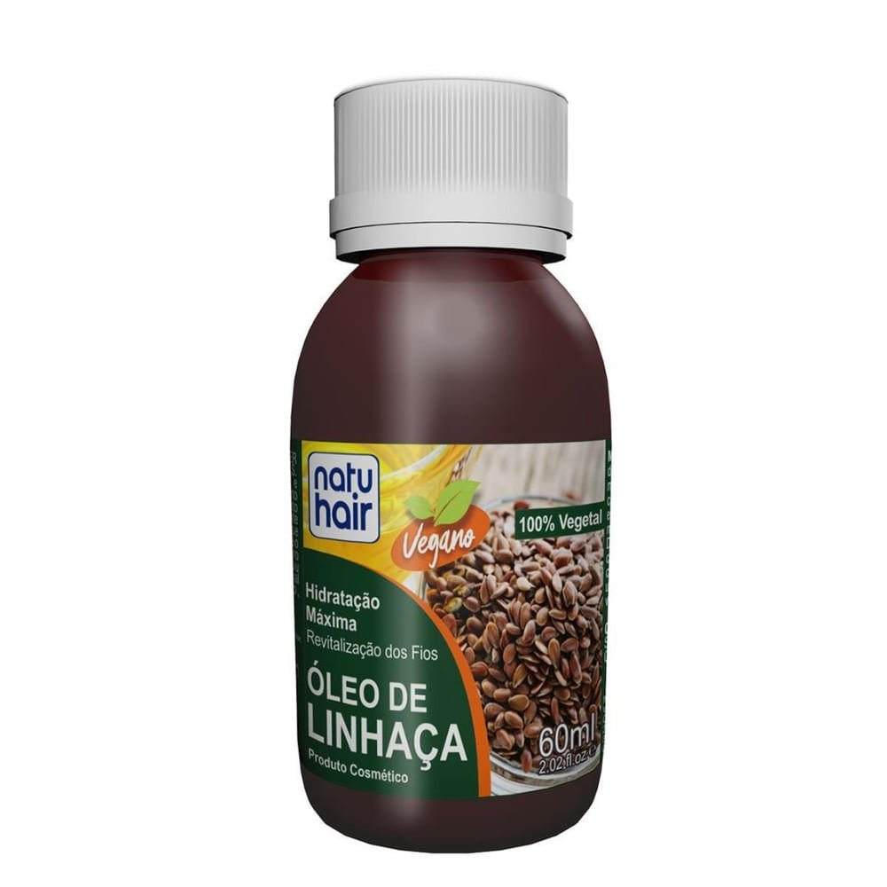 Oleo Capilar Natu Hair Linhaca 60ml