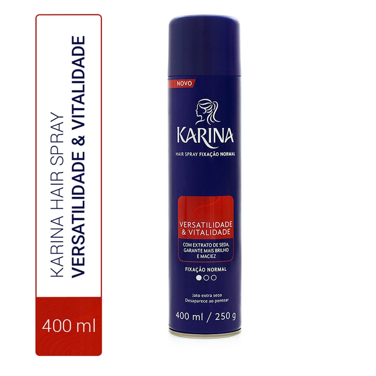 Fixador Capilar Spray Karina Normal 400ml