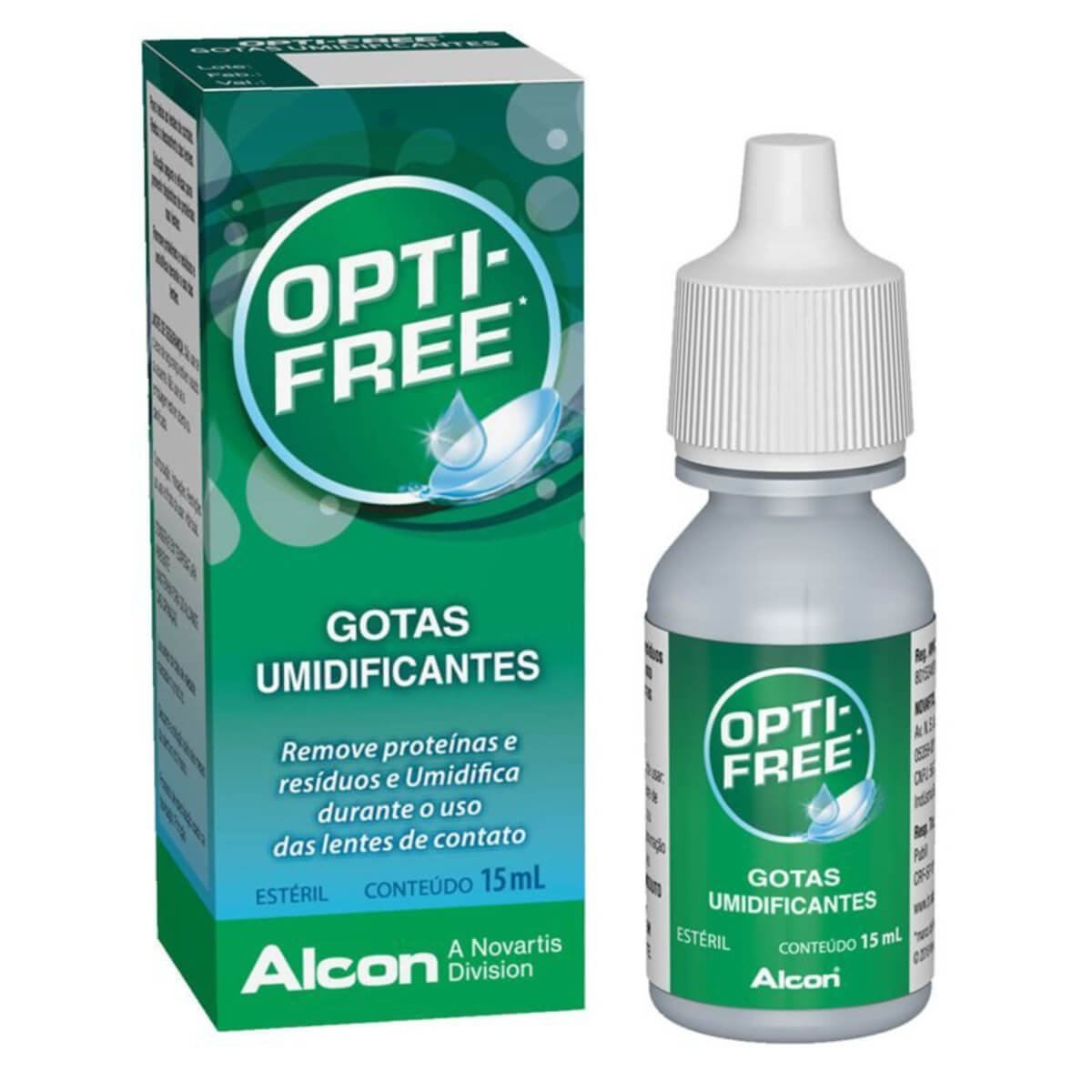 OPTI FREE GOTAS UMIDIFISOL P/LENTE