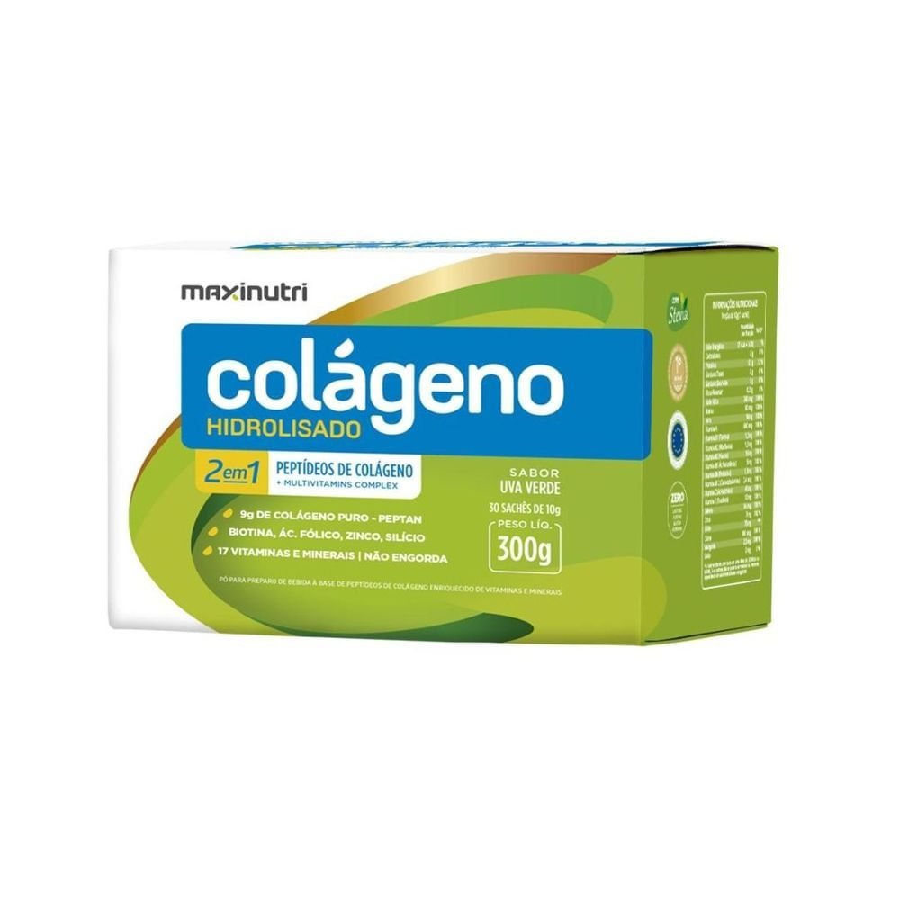 COLAGENO 2EM1 UVA VERDE C/30SAX10G(MXN)