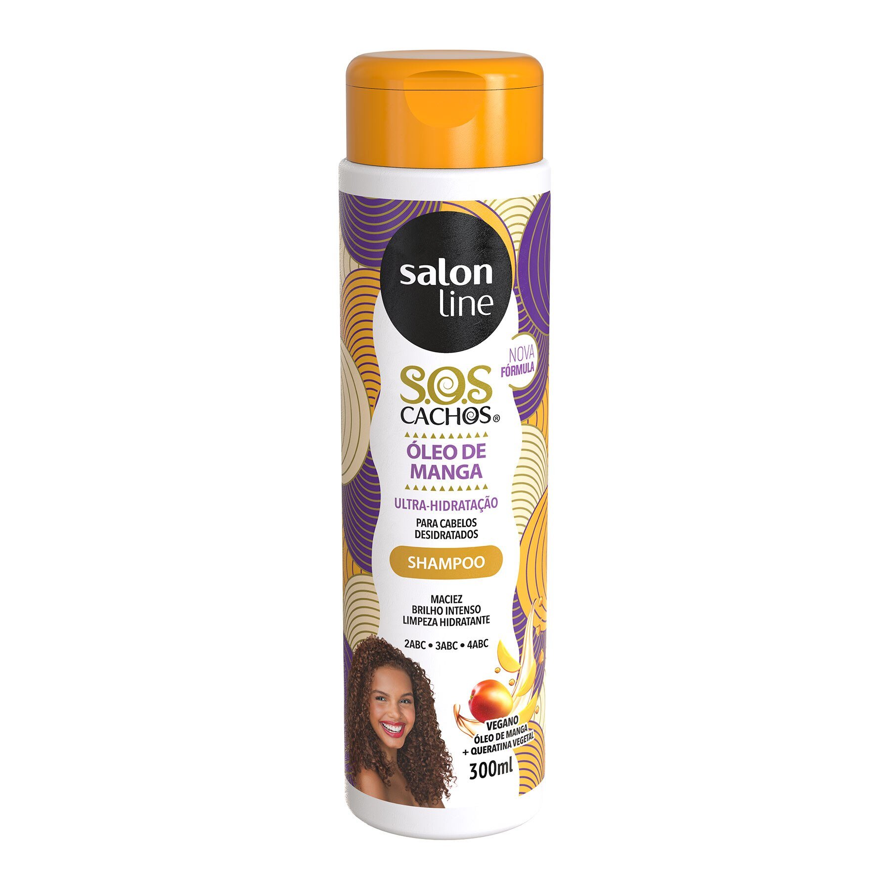Shampoo Salon Line Cachos S.O.S. Embalagem 300Ml