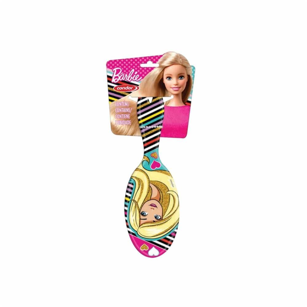 Escova para Cabelo Kids Barbie Oval 6895 - CONDOR