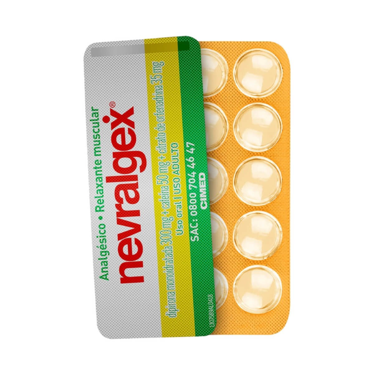 Nevralgex 10 Comprimidos - CIMED