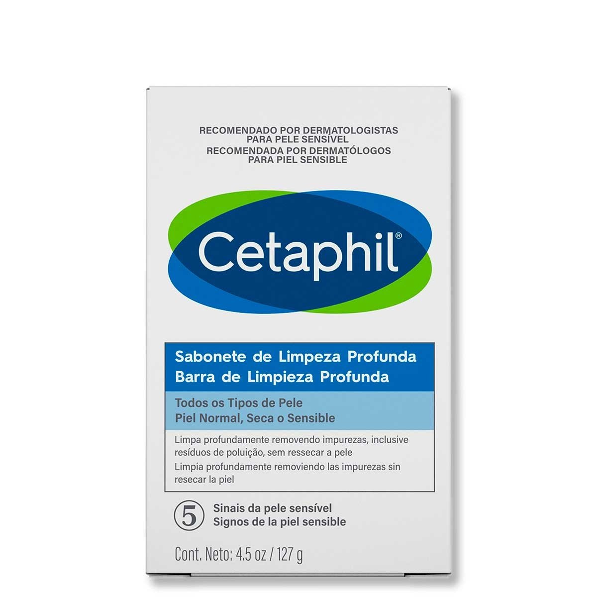 Sabonete Em Barra Cetaphil Limpeza Profunda 127g - CETAPHIL