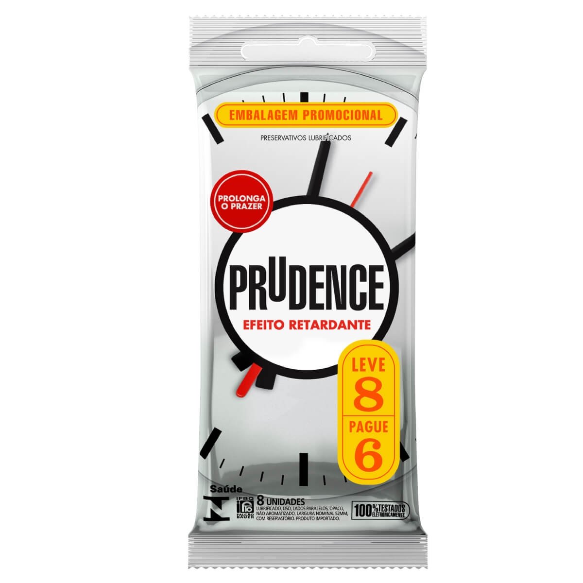 Preservativo Retardante Leve8Pague6 - PRUDENCE