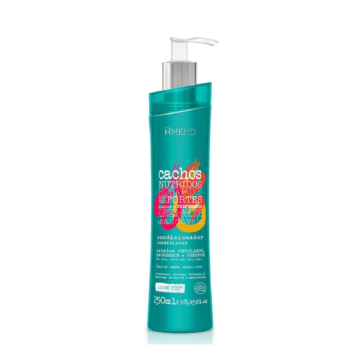 Condicionador Cachos Nutridos E Hidratados Amend 250Ml