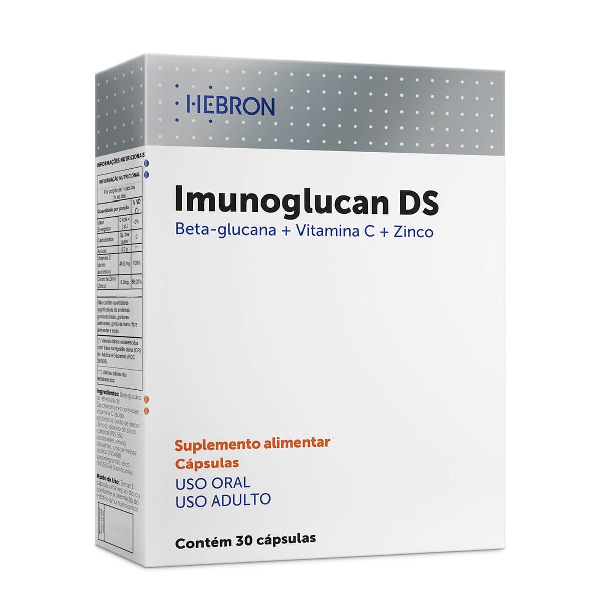 Imunoglucan Ds Com 30 Capsulas
