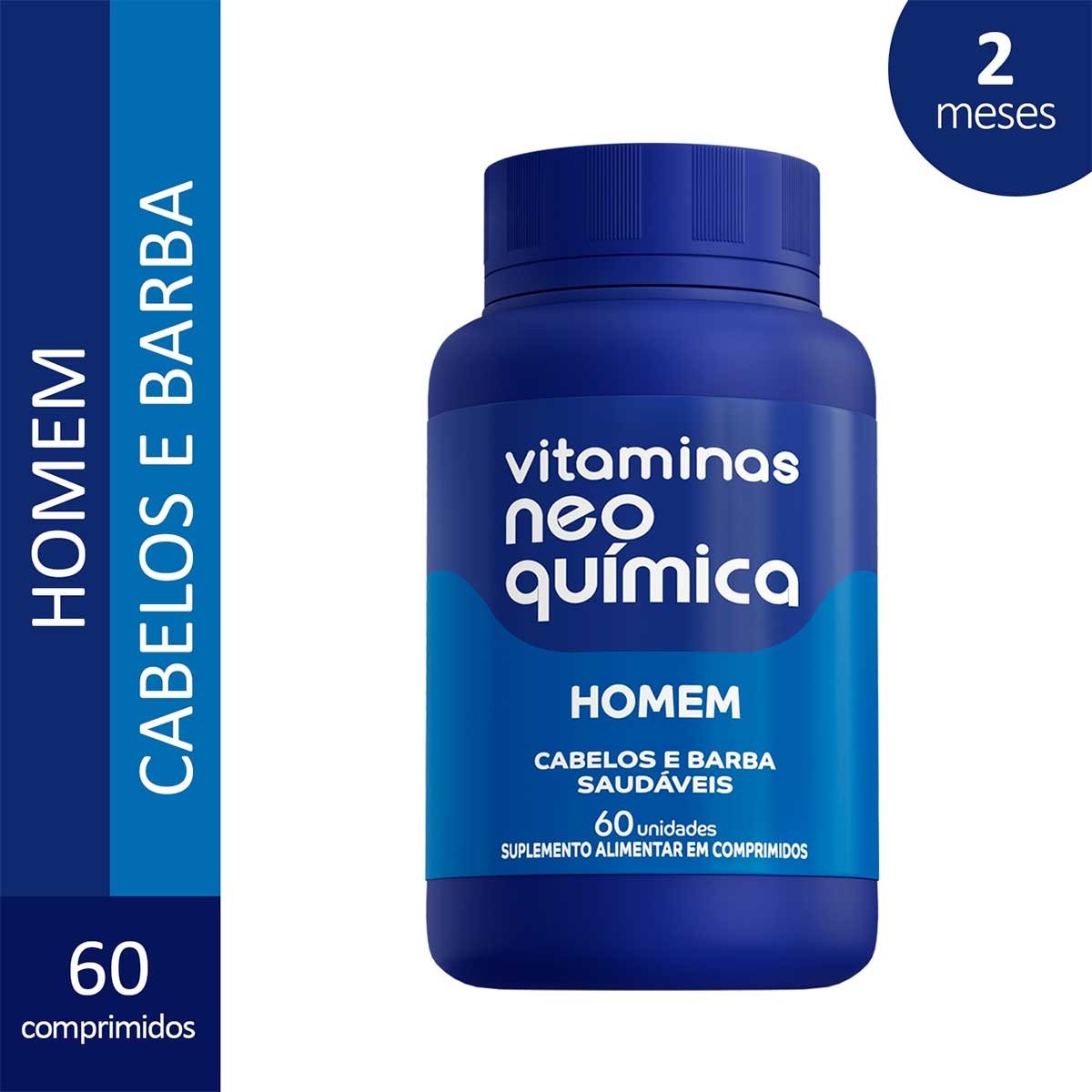 Vitamina Neo química Homem 60 comprimidos