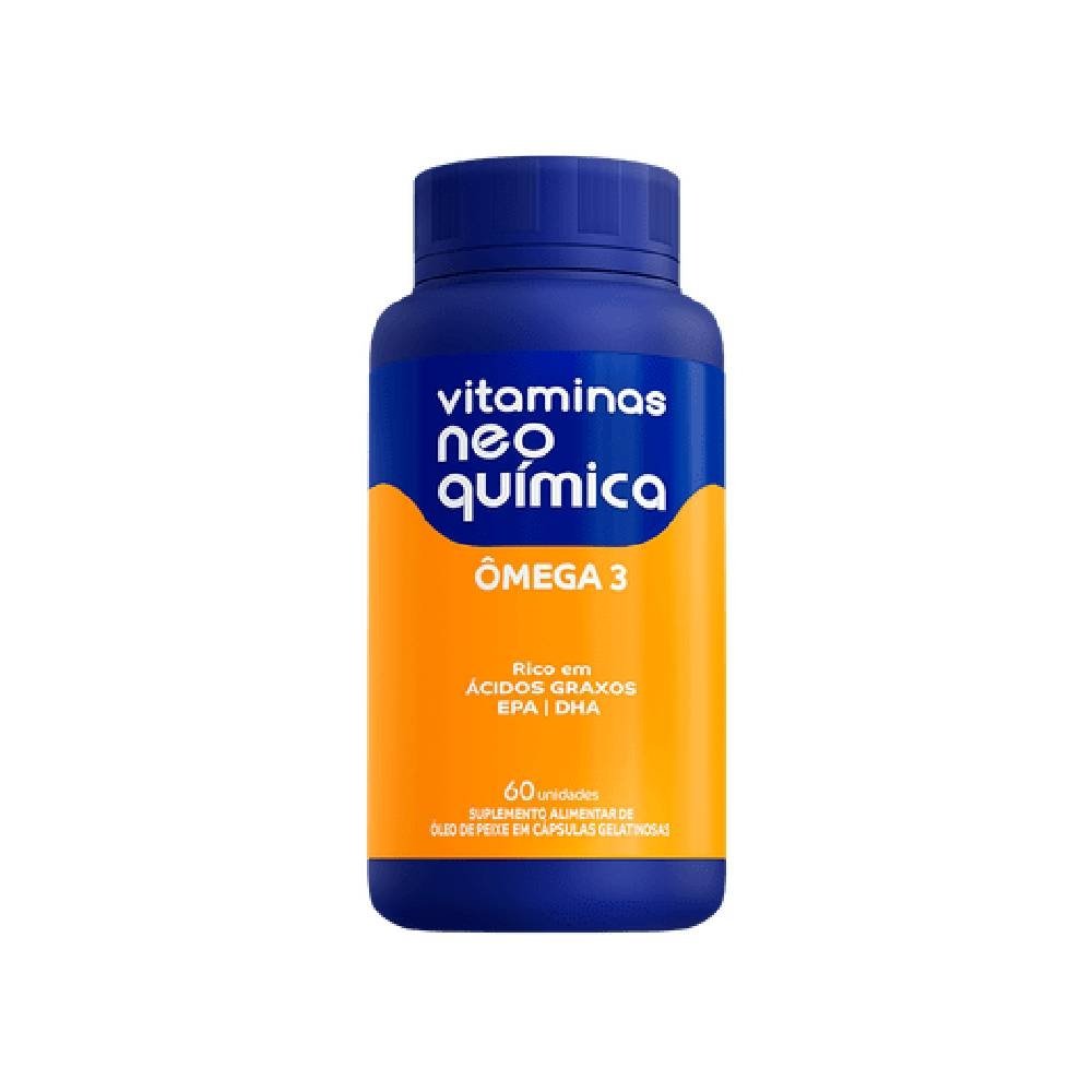 Ômega 3 Centrotabs Neoquimica Com 60 Comprimidos