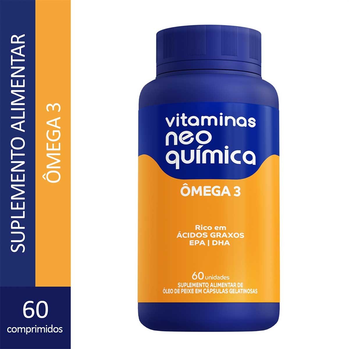 Ômega 3 Centrotabs Neoquimica Com 60 Comprimidos